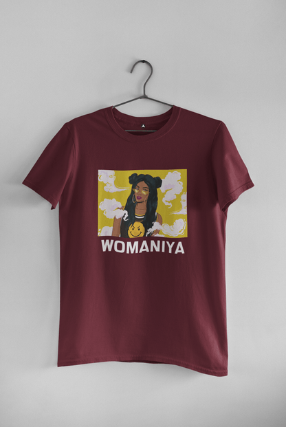" WOMANIYA " - HALF-SLEEVE T-SHIRT