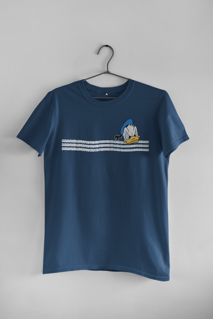 ANGRY DONALD - STRIPES HALF-SLEEVE T-SHIRTS