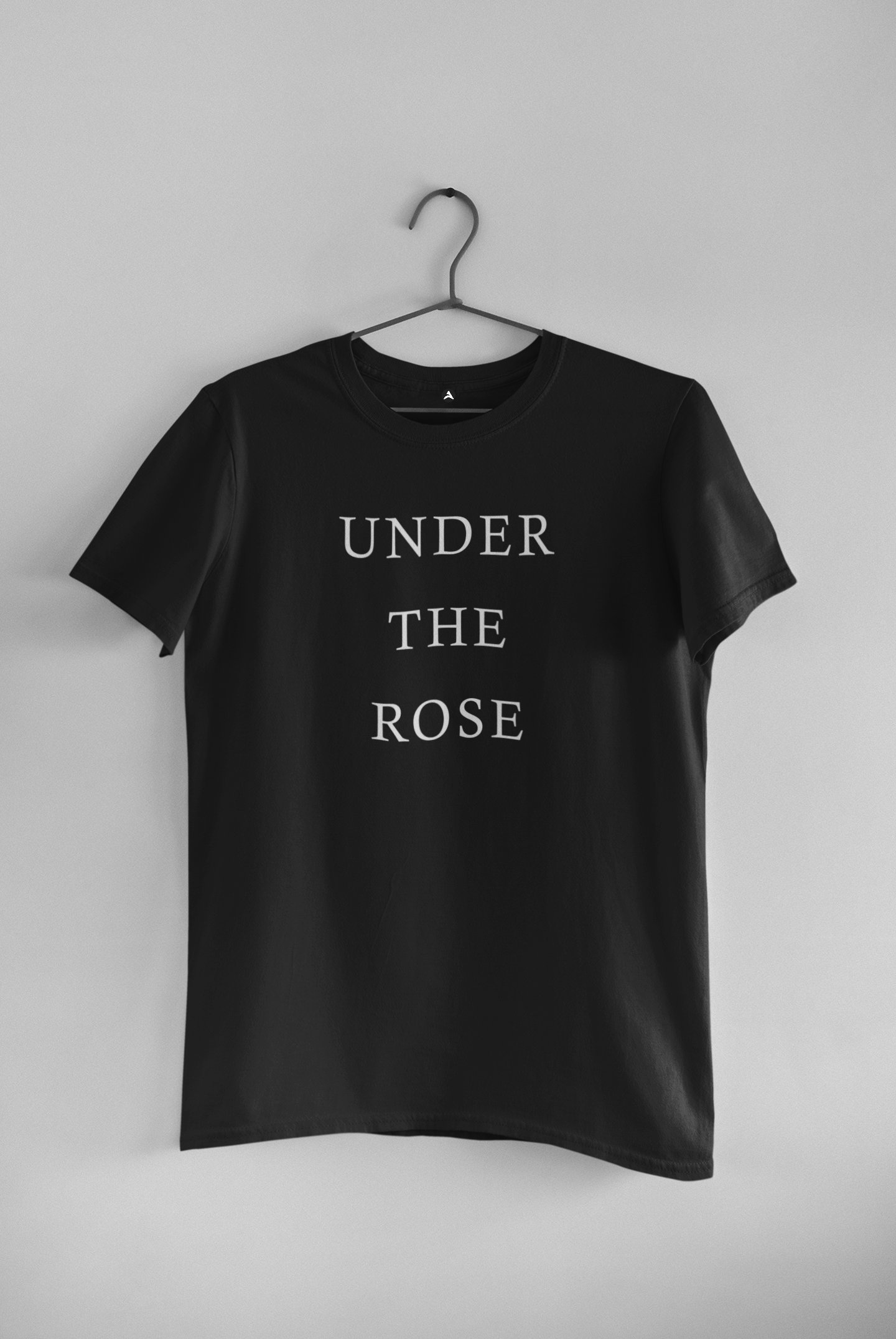 Under the Roses Regular Fit T-Shirt BLACK