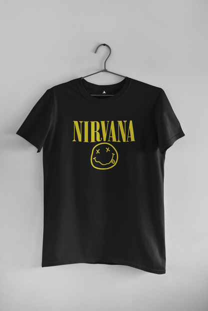 Nirvana - Unisex Regular Fit T-Shirts BLACK