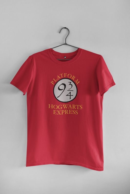 HOGWARTS EXPRESS Unisex Regular Fit T-Shirt RED