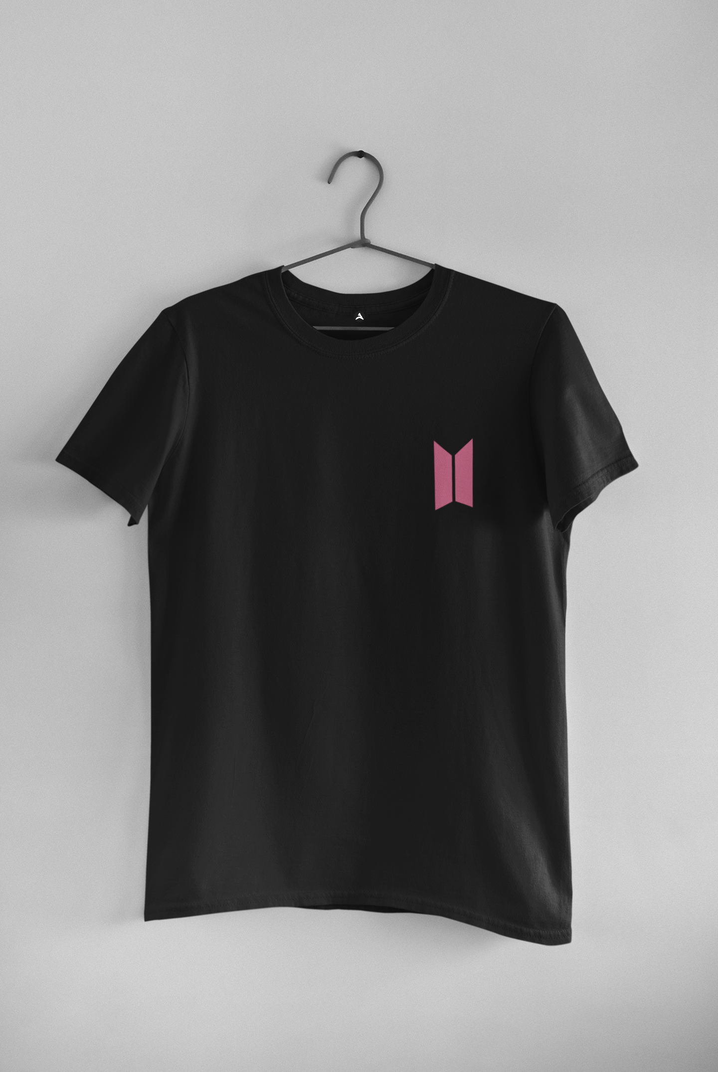 BTS Crew Unisex Regular Fit T-Shirt BLACK