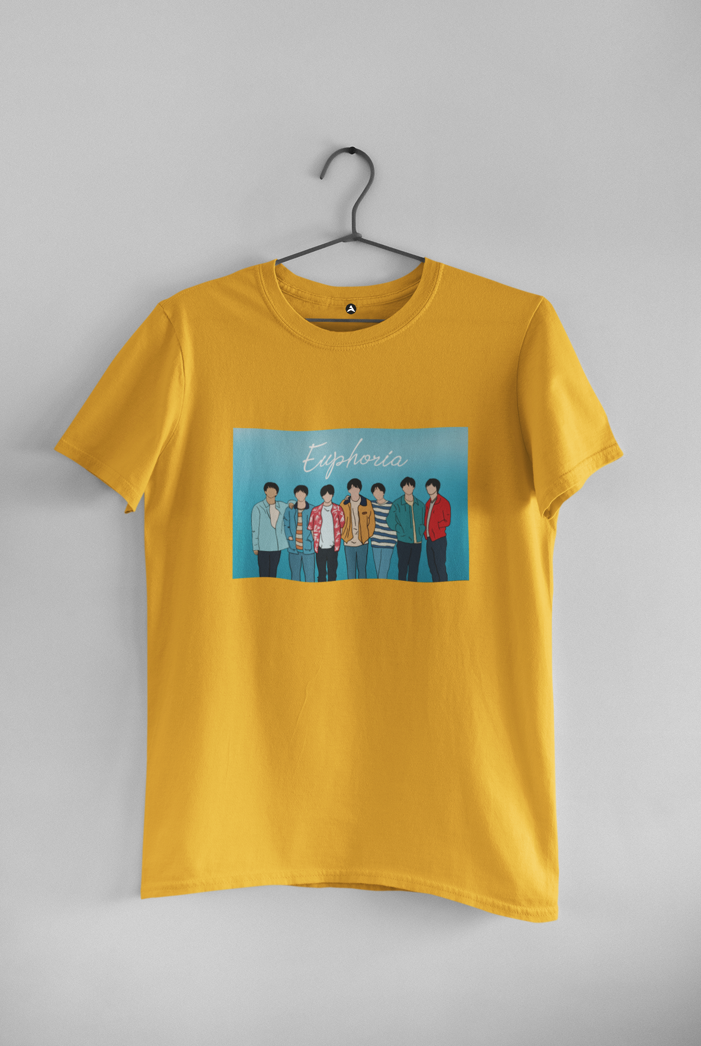 EUPHORIA : BTS - HALF-SLEEVE T-SHIRTS YELLOW