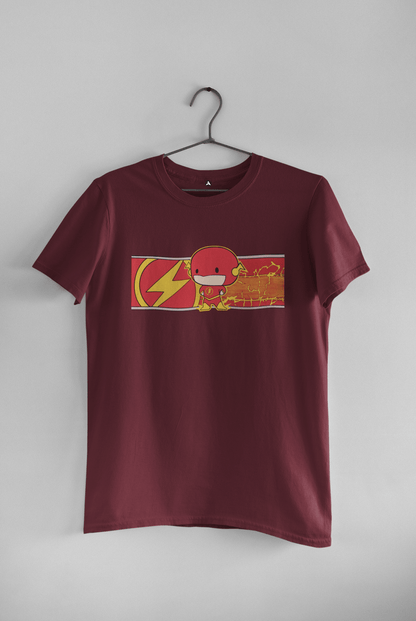 THE FLASH: HALF-SLEEVE T-SHIRTS