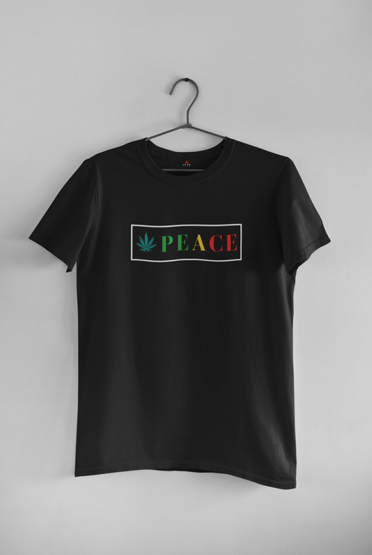 "PEACE"- HALF-SLEEVE T-SHIRT'S.