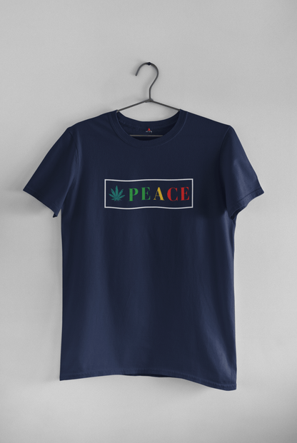 "PEACE"- HALF-SLEEVE T-SHIRT'S.