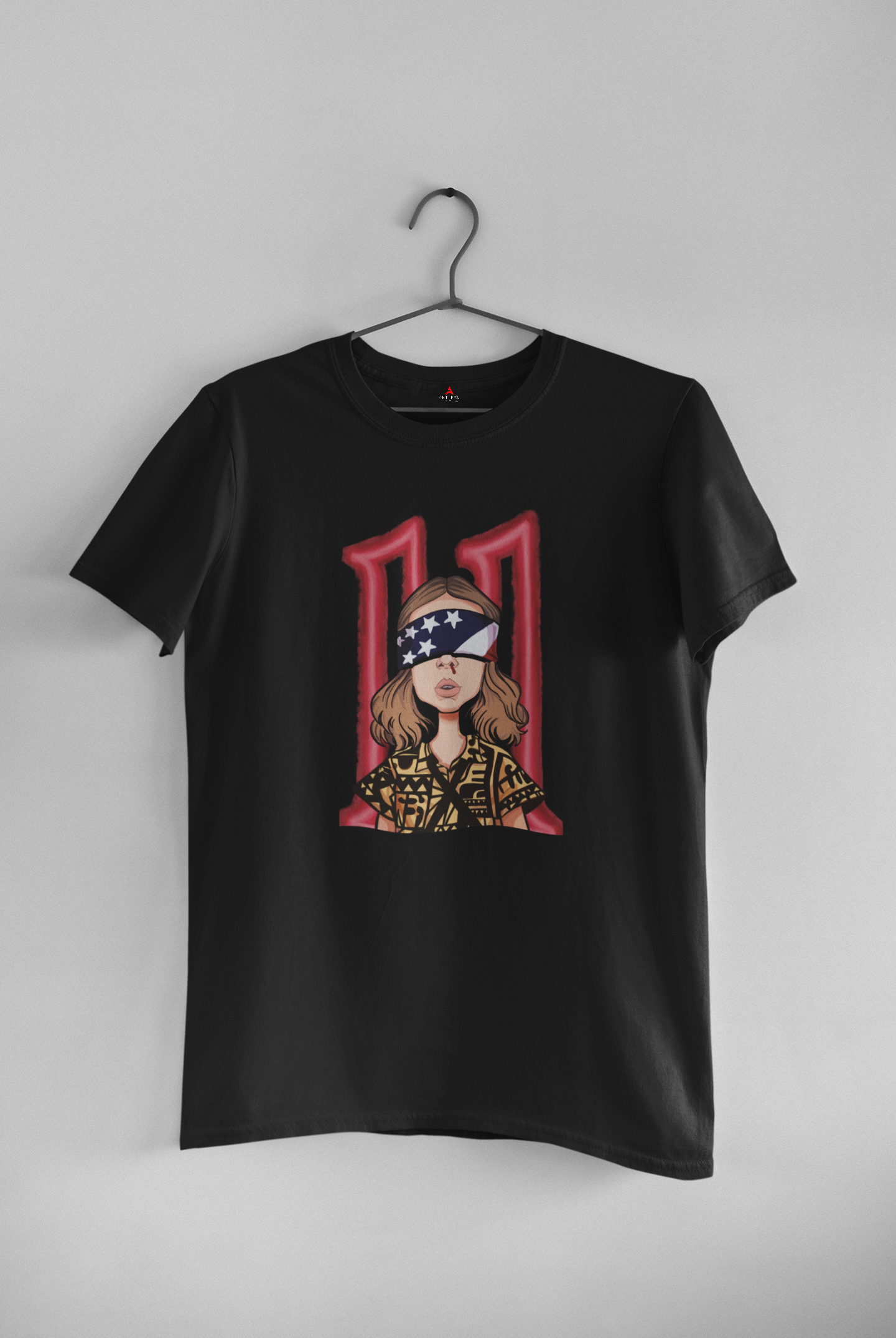 "STRANGER THINGS" - ELEVEN : Half-sleeve T-Shirts