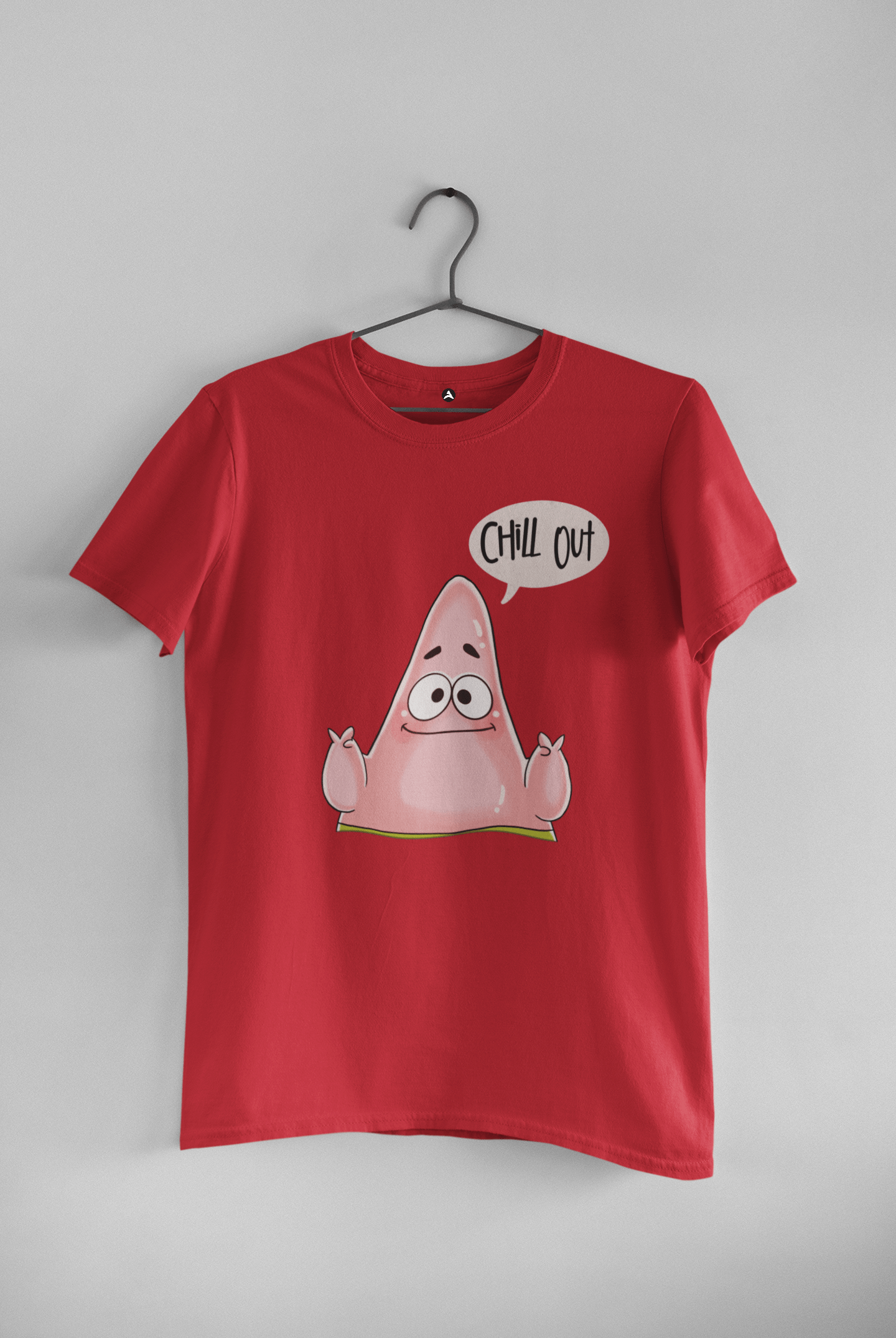 CHILL OUT : PATRICK STAR (SPONGEBOB) - HALF-SLEEVE T-SHIRTS