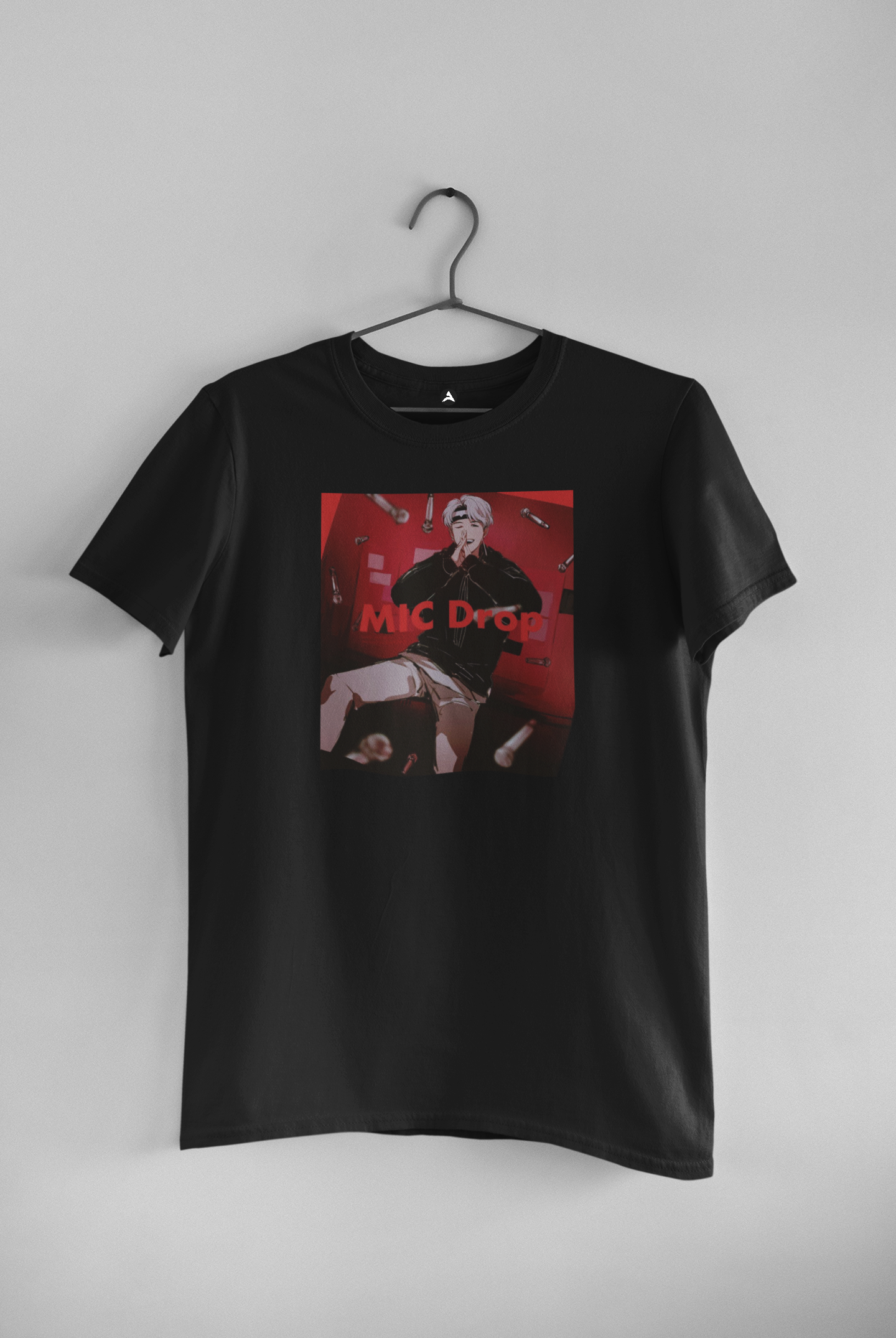 Mic Drop : BTS - HALF-SLEEVE T-SHIRTS BLACK