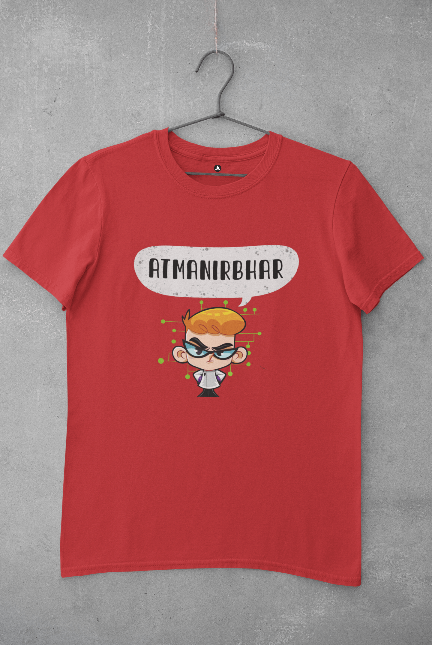 Atmanirbhar: HALF SLEEVE T-SHIRT