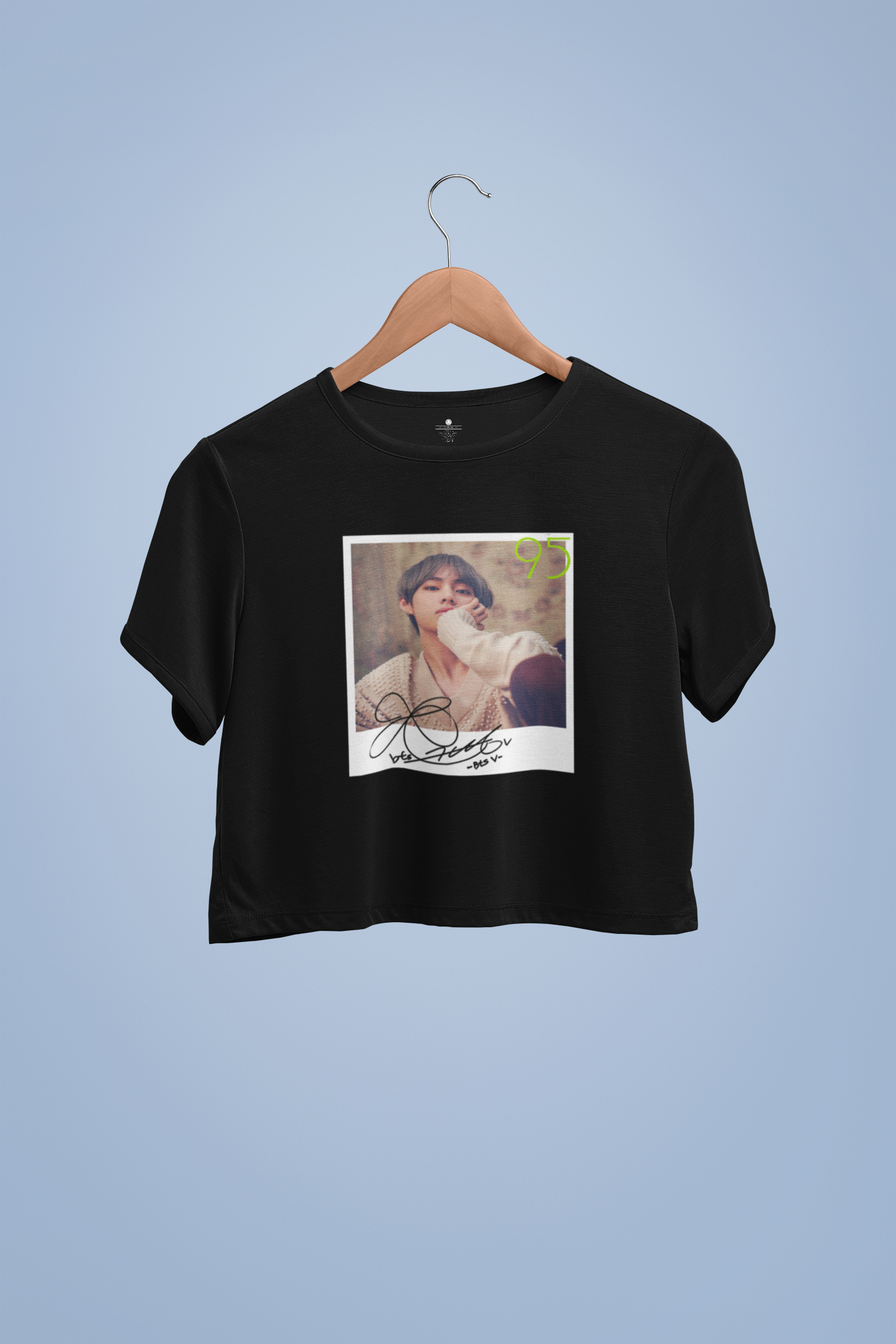 BTS V AUTOGRAPH : BTS - HALF-SLEEVE CROP TOPS