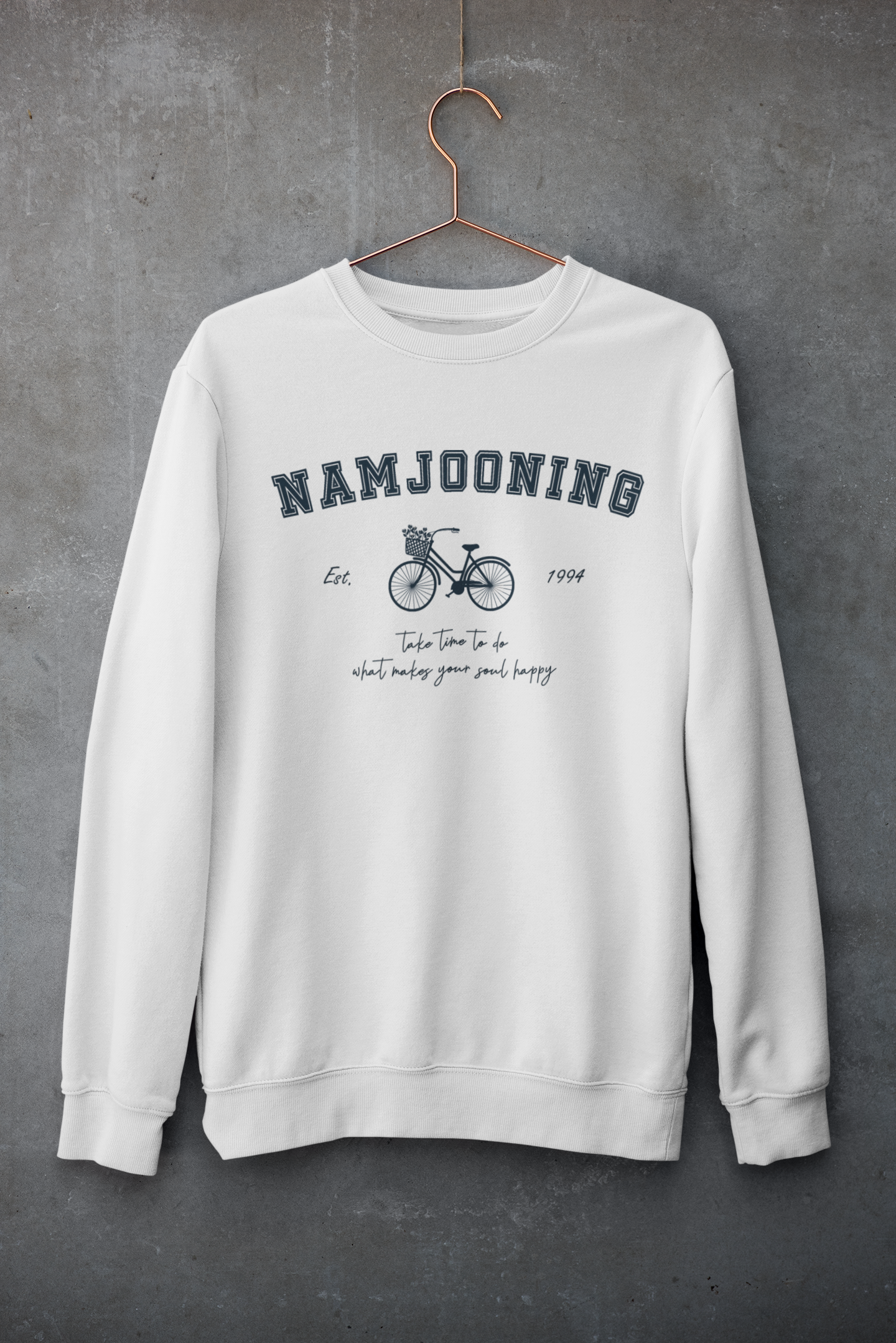 Namjooning- Take Time Unisex Winter Sweatshirts
