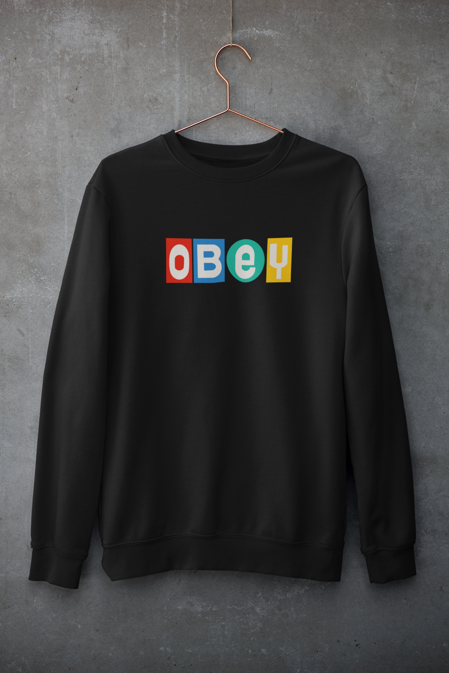 OBEY Unisex Winter Sweatshirts