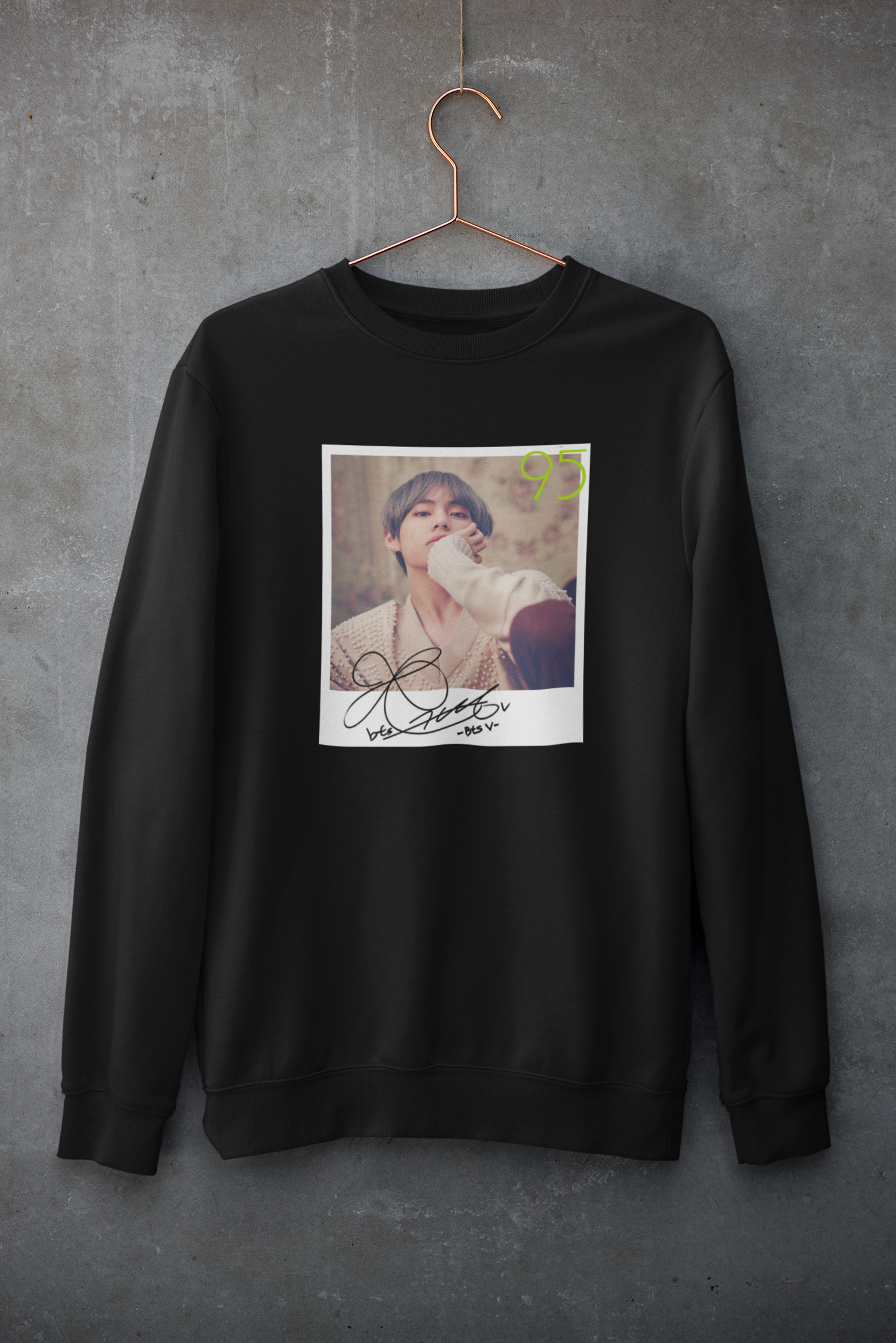 BTS V AUTOGRAPH Unisex Winter Sweatshirts
