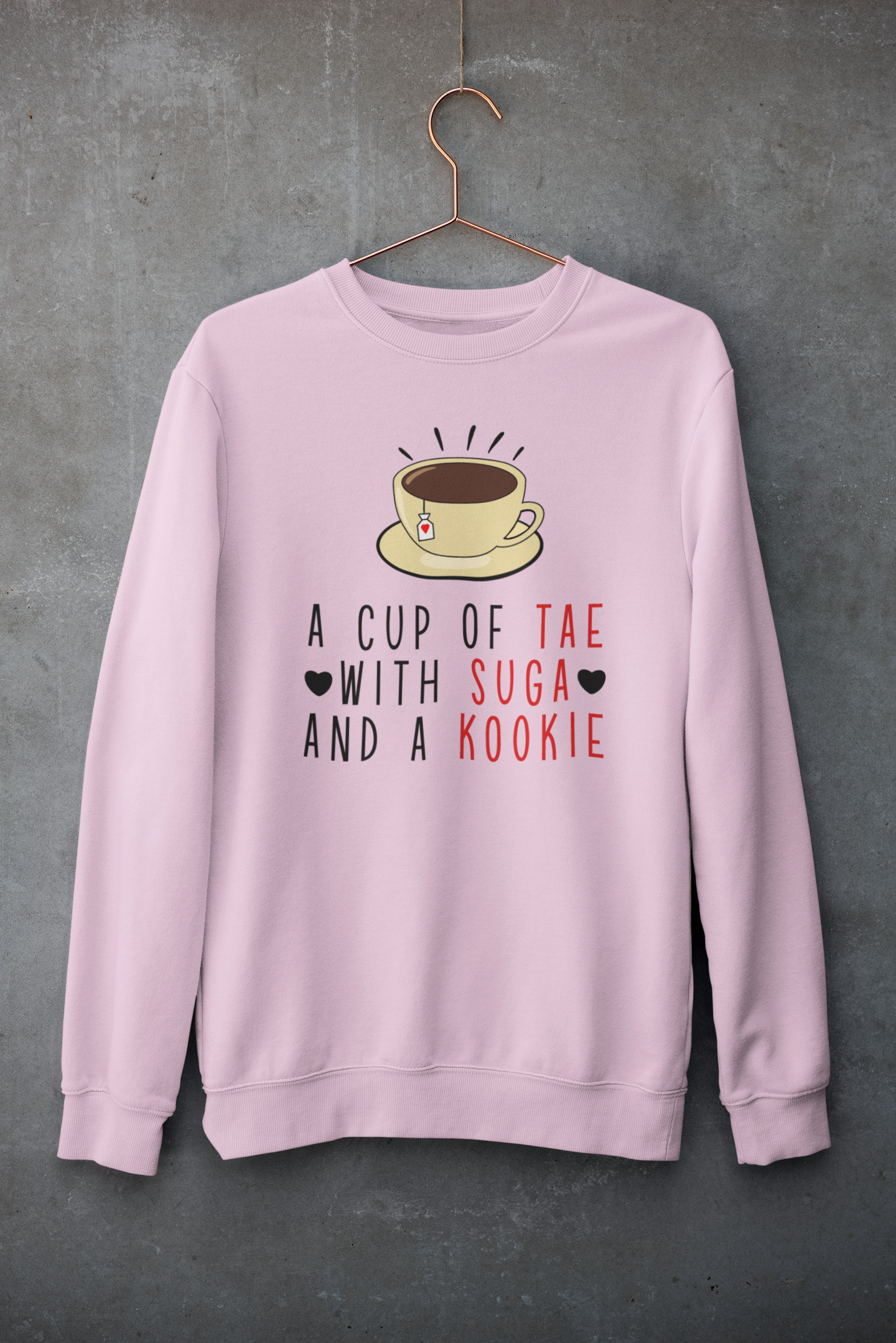 A Cup of Tae: Unisex Winter Sweatshirts