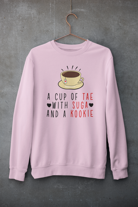 A Cup of Tae: Unisex Winter Sweatshirts