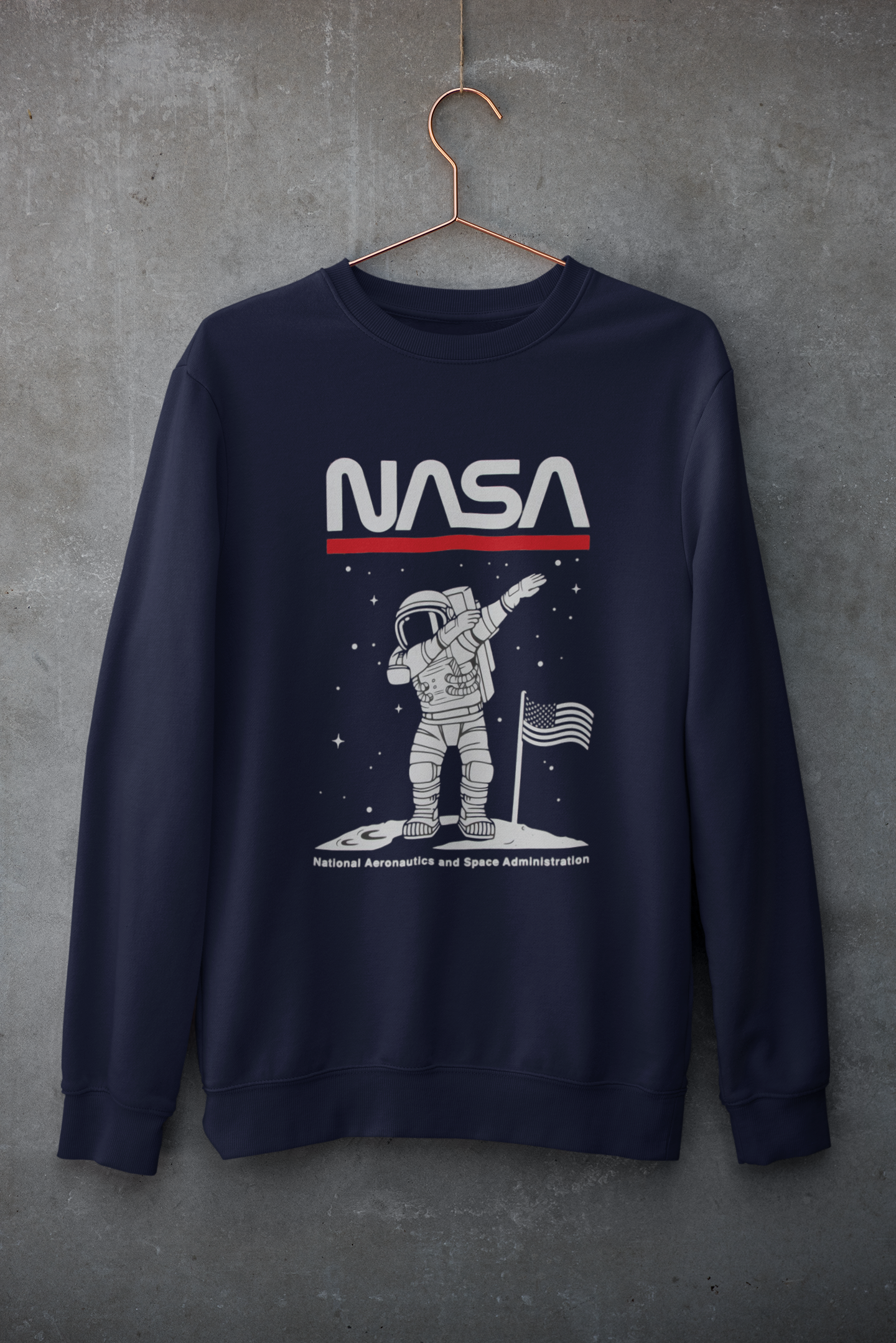 NASA Astronaut Dab: ALIEN & SPACE Unisex Winter Sweatshirts