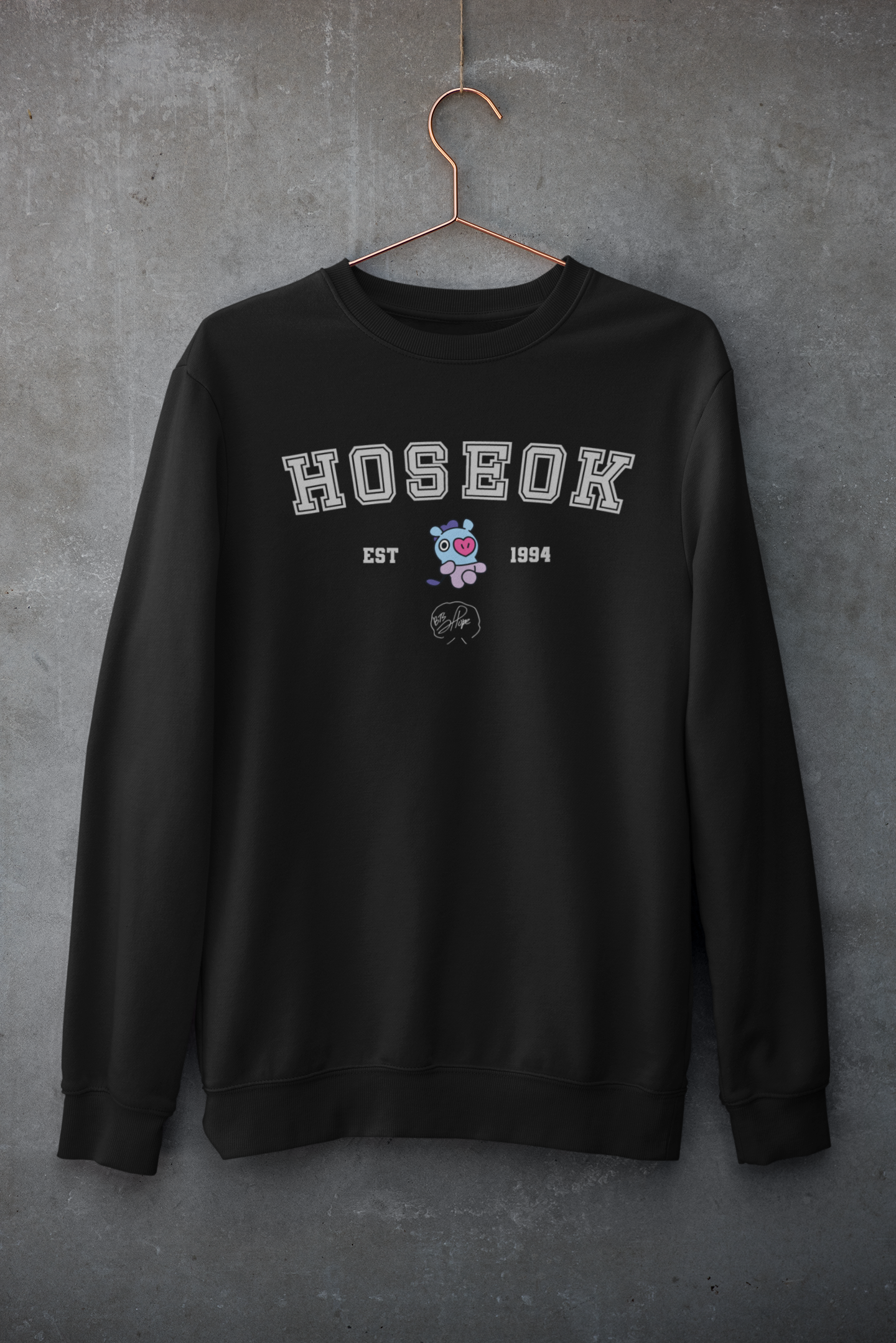 HOSEOK- Mang: Unisex Winter Sweatshirts
