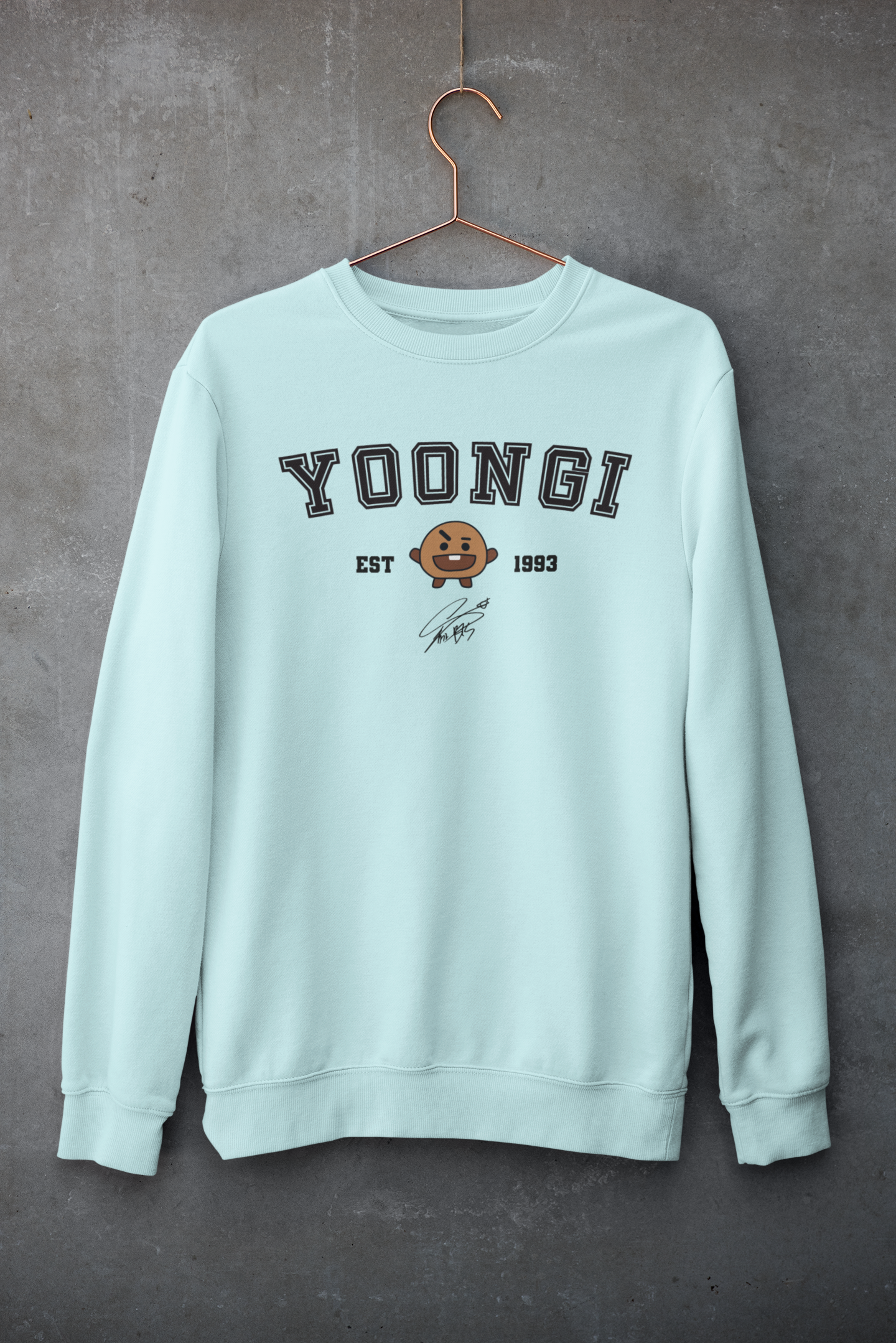 Yoongi- Shooky Unisex Winter Sweatshirts