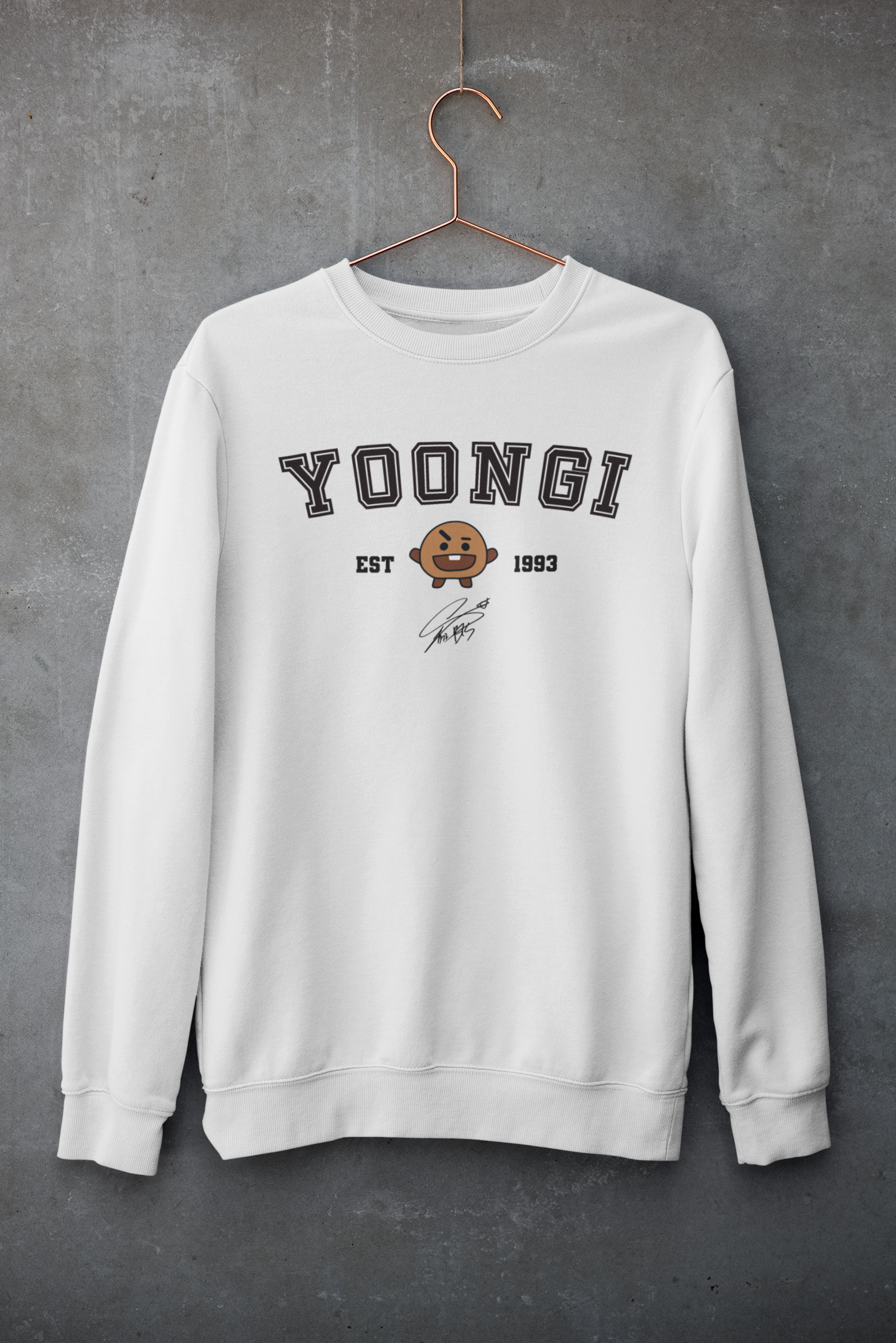 Yoongi- Shooky Unisex Winter Sweatshirts