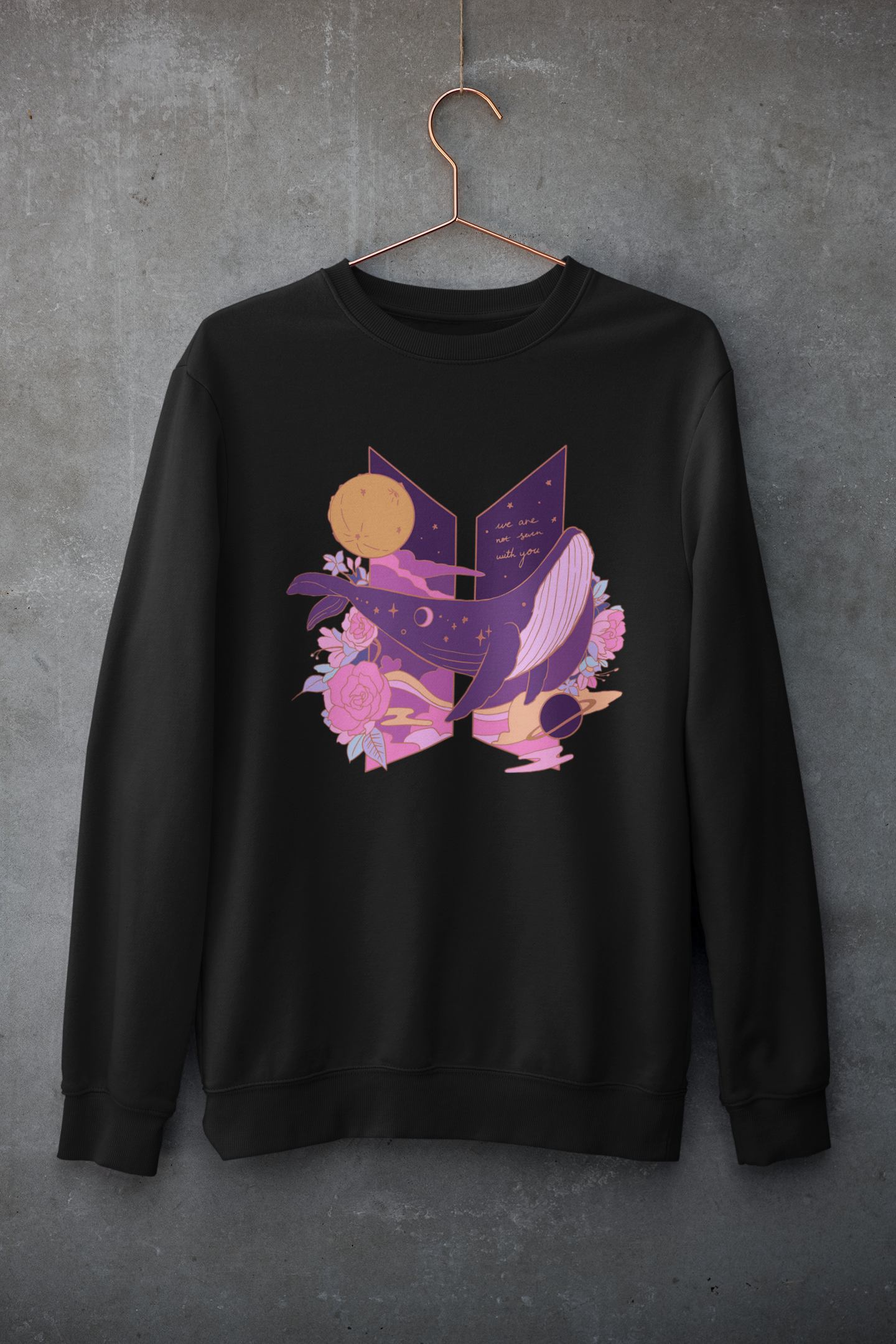 We are not seven with you Unisex Winter Sweatshirts