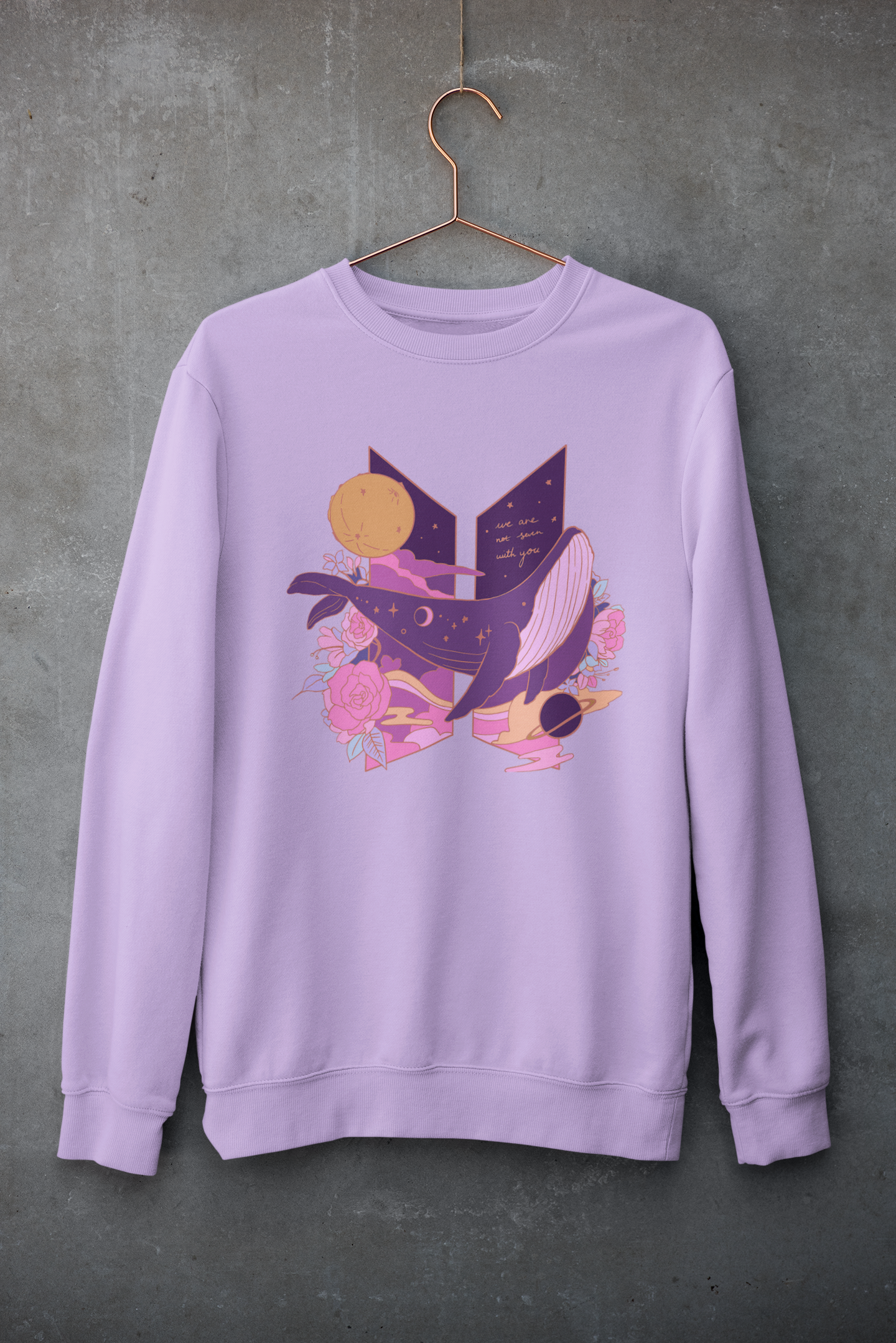 We are not seven with you Unisex Winter Sweatshirts