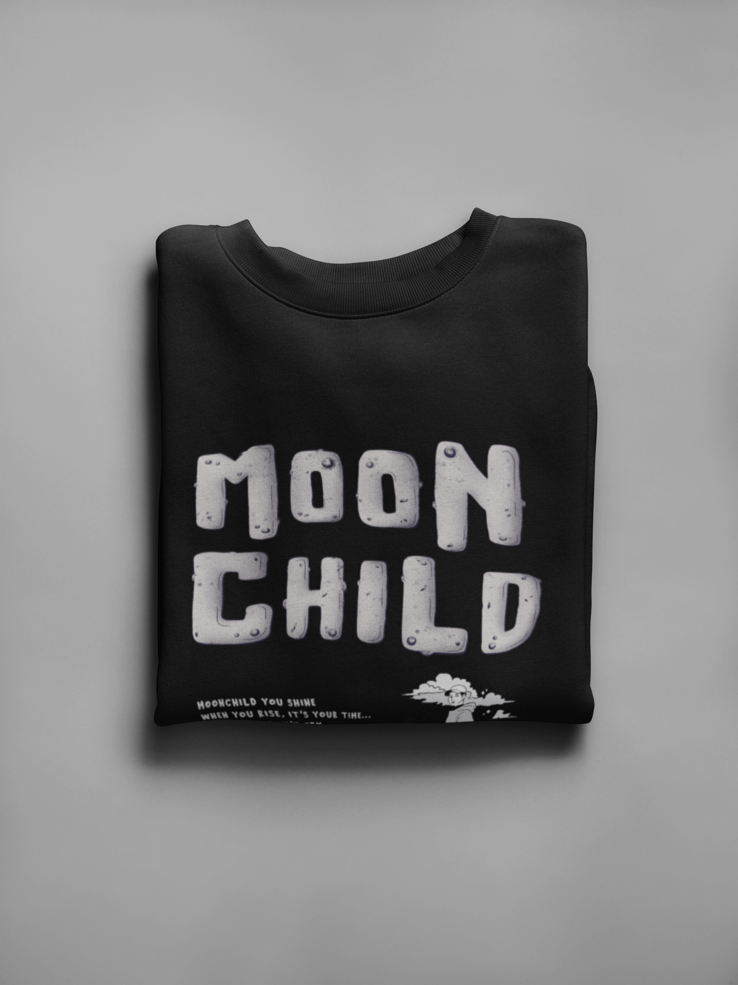 Moon Child Unisex Winter Sweatshirts