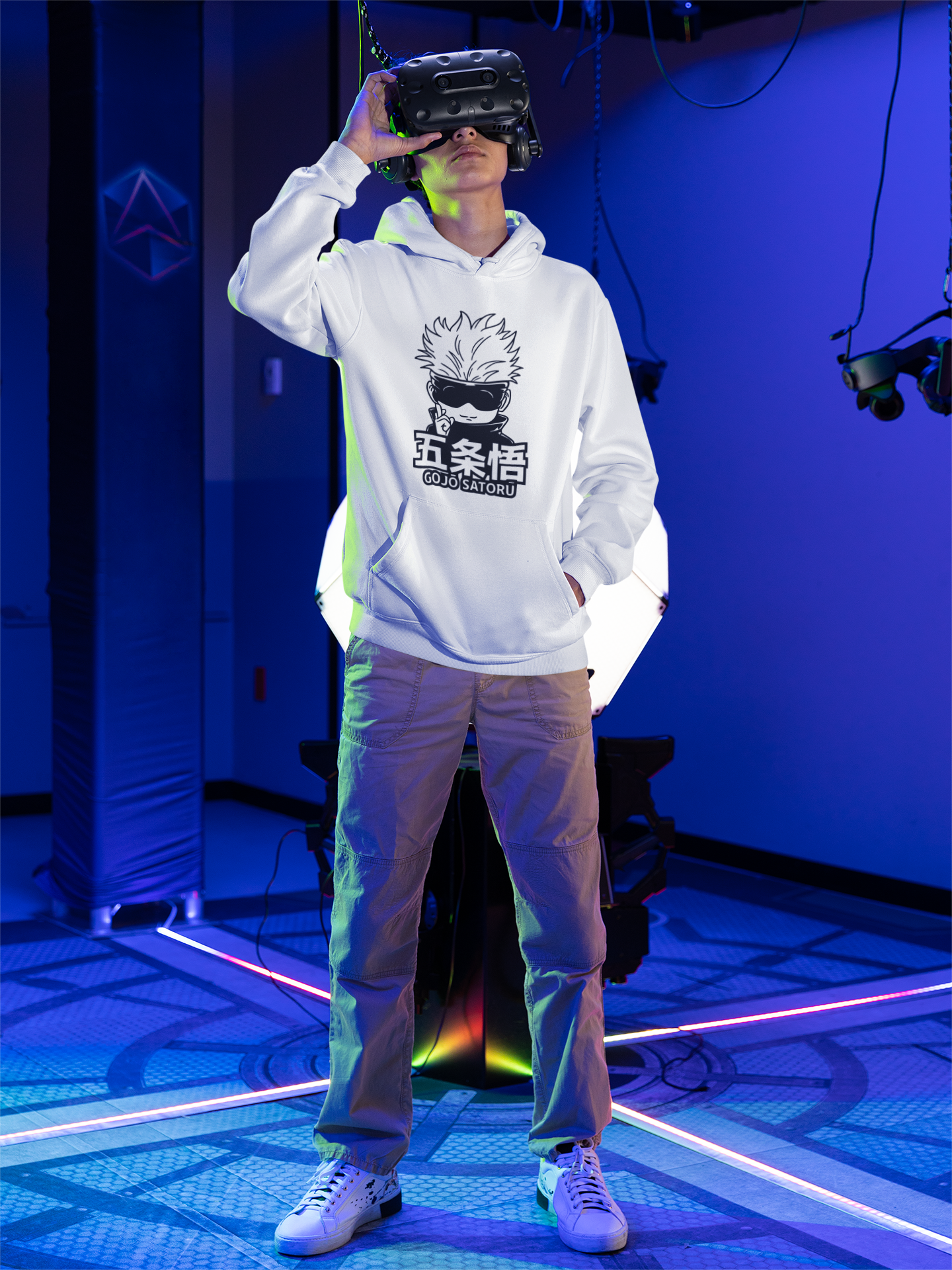 Chibi Gojo Satoru-Jujutsu Kaisen: Anime- Unisex Winter Hoodies