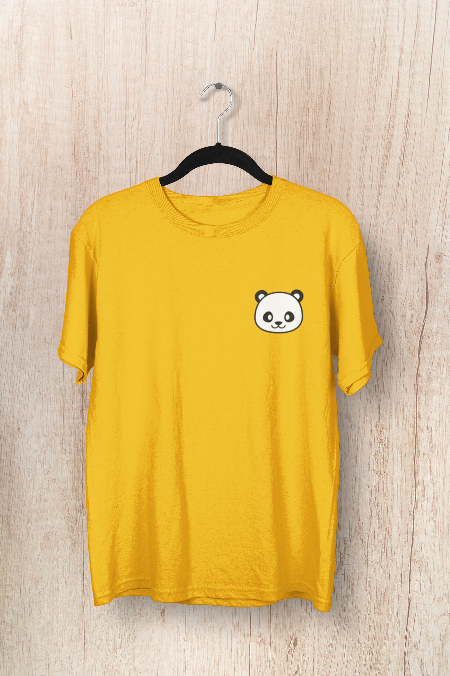 Cute Panda Regular Fit T-shirts