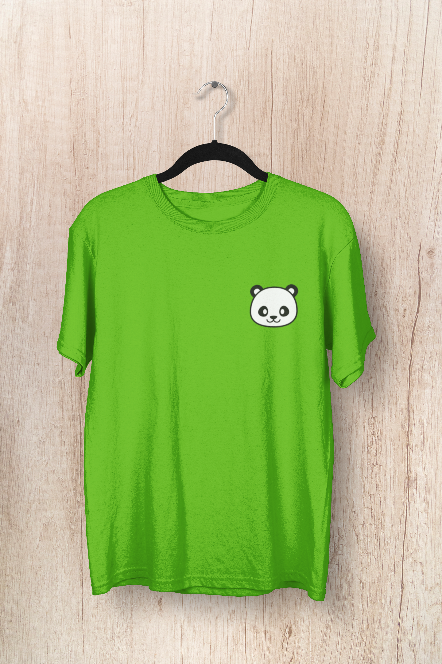 Cute Panda Regular Fit T-shirts