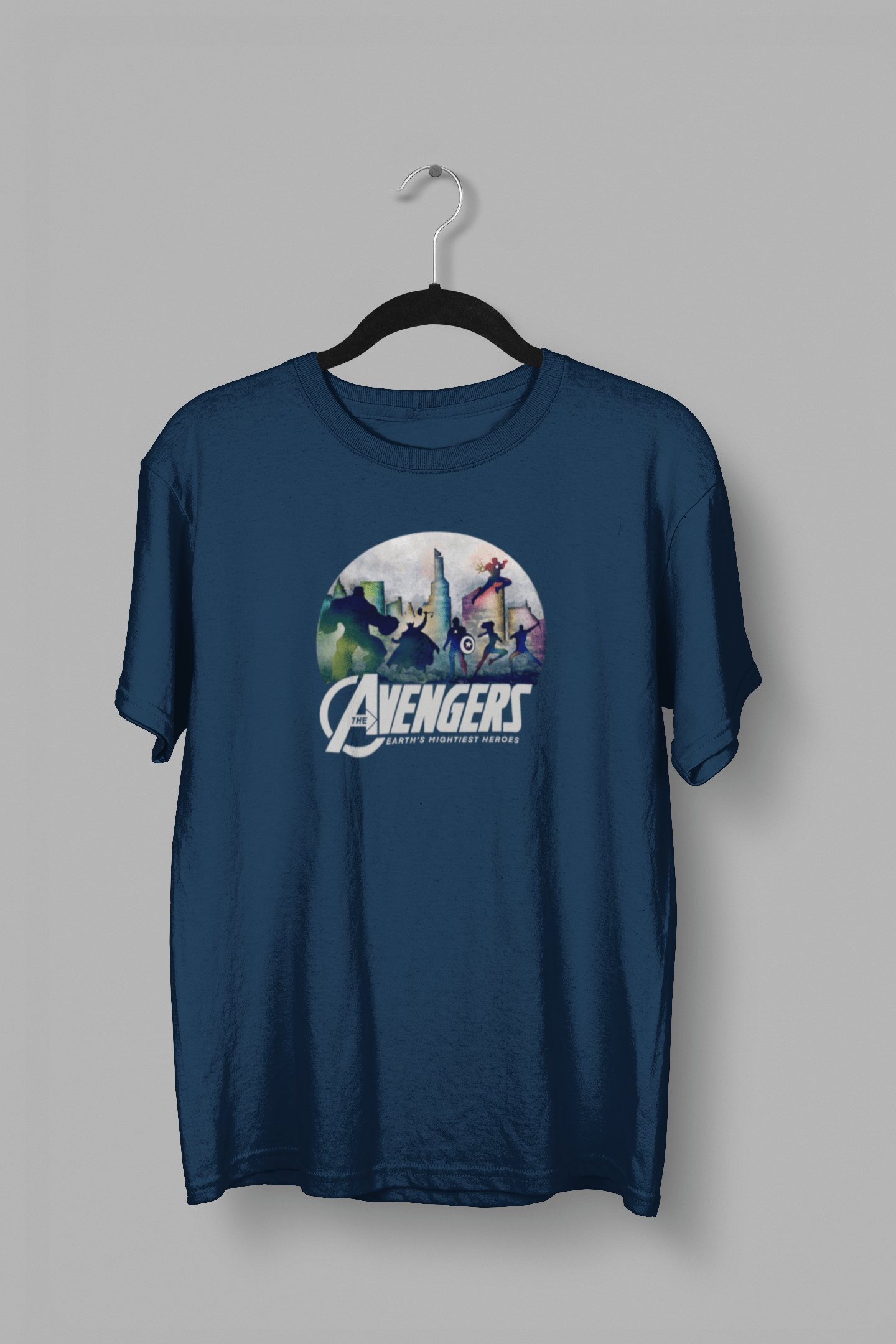 Avengers - Earth's Mightiest Heroes - Half Sleeves T-Shirts.