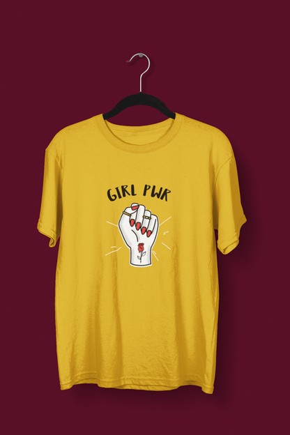 " GIRL-POWER " - HALF-SLEEVE T-SHIRTS