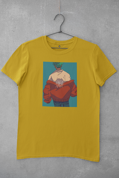 SUGA Regular Fit T-Shirt YELLOW
