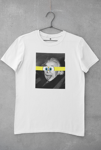 Einstein Sticks SpongeBob - Half Sleeve T-Shirts WHITE