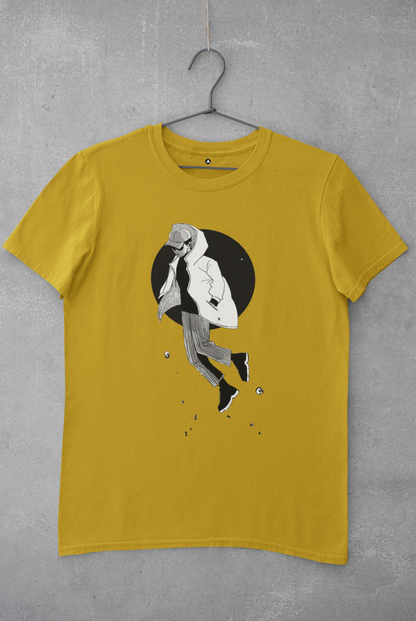 RM MONO FOREVER RAIN : BTS - HALF-SLEEVE T-SHIRTS MUSTARD YELLOW