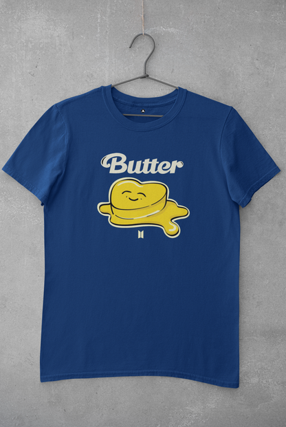 Butter Unisex Regular Fit T-Shirt ROYAL BLUE