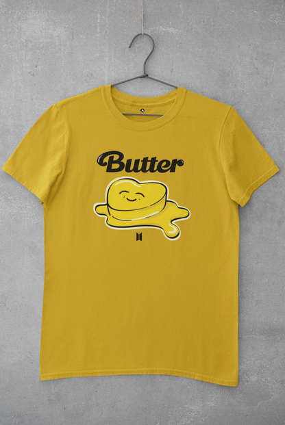 Butter Unisex Regular Fit T-Shirt YELLOW
