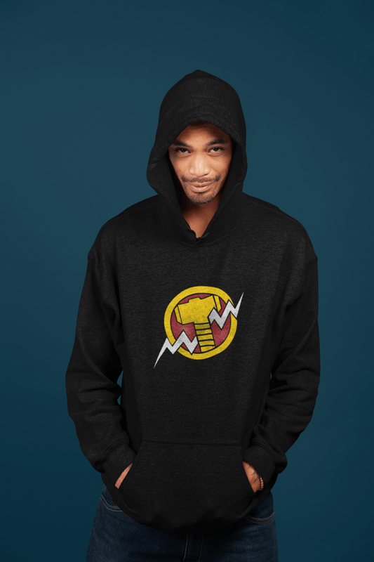 " THOR " - WINTER HOODIES BLACK