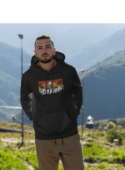 " SAFAR " - WINTER HOODIES FOR MEN BLACK