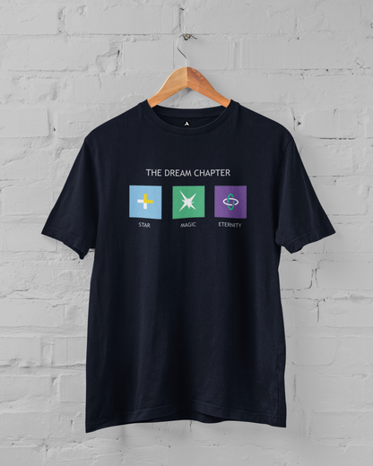 The Dream Chapter- TXT Regular fit Unisex T-Shirts NAVY BLUE