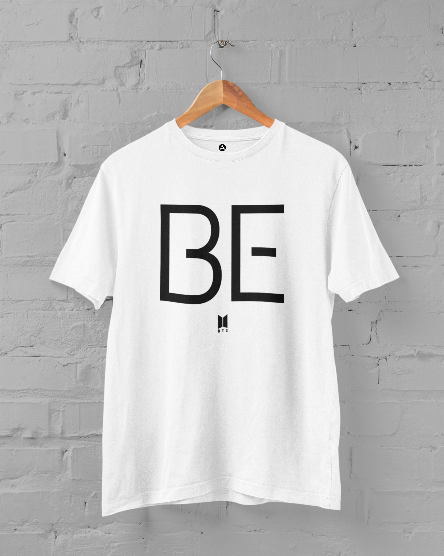BE : BTS Regular Fit T-Shirt WHITE
