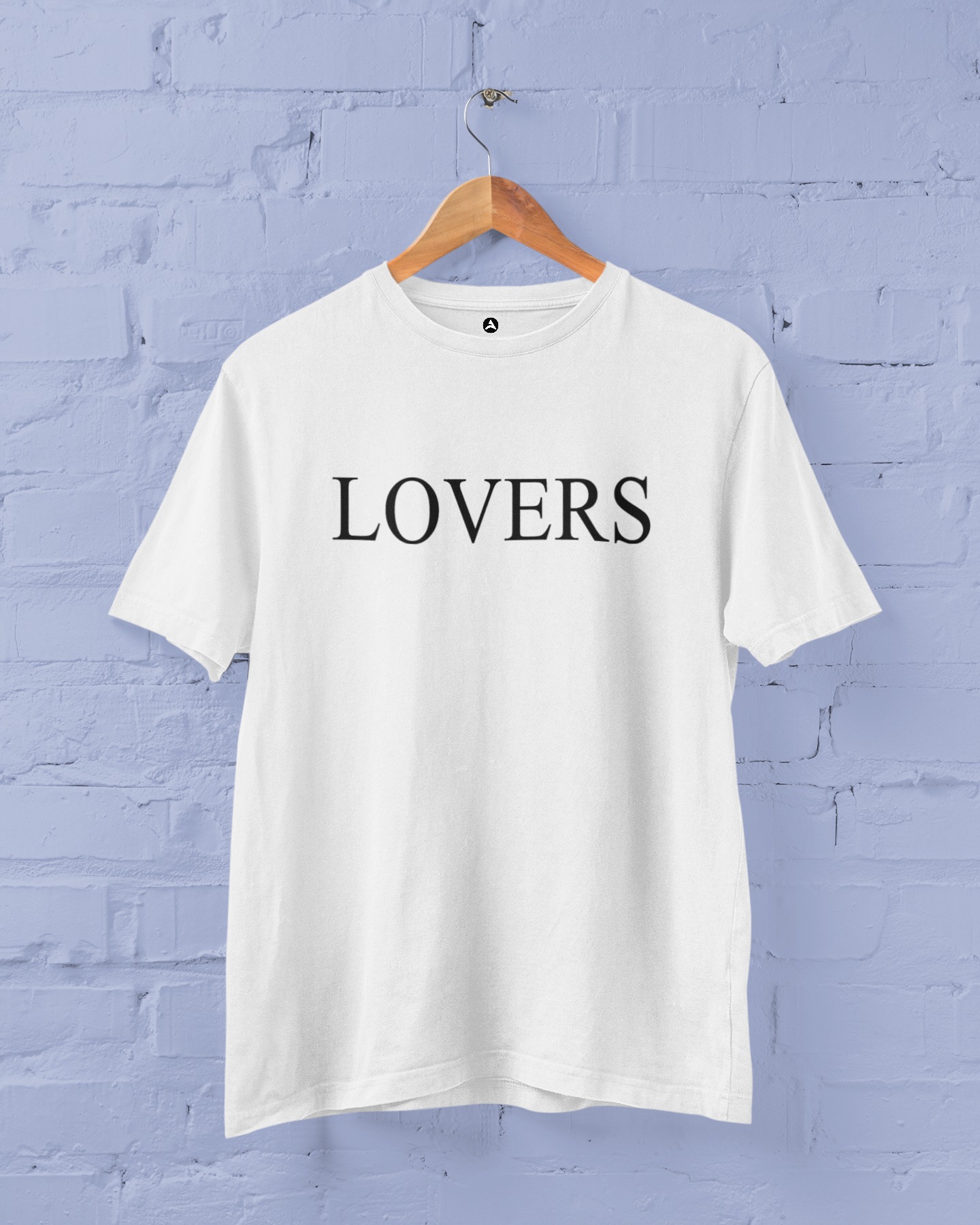 LOVERS Unisex Regular Fit T-Shirts WHITE