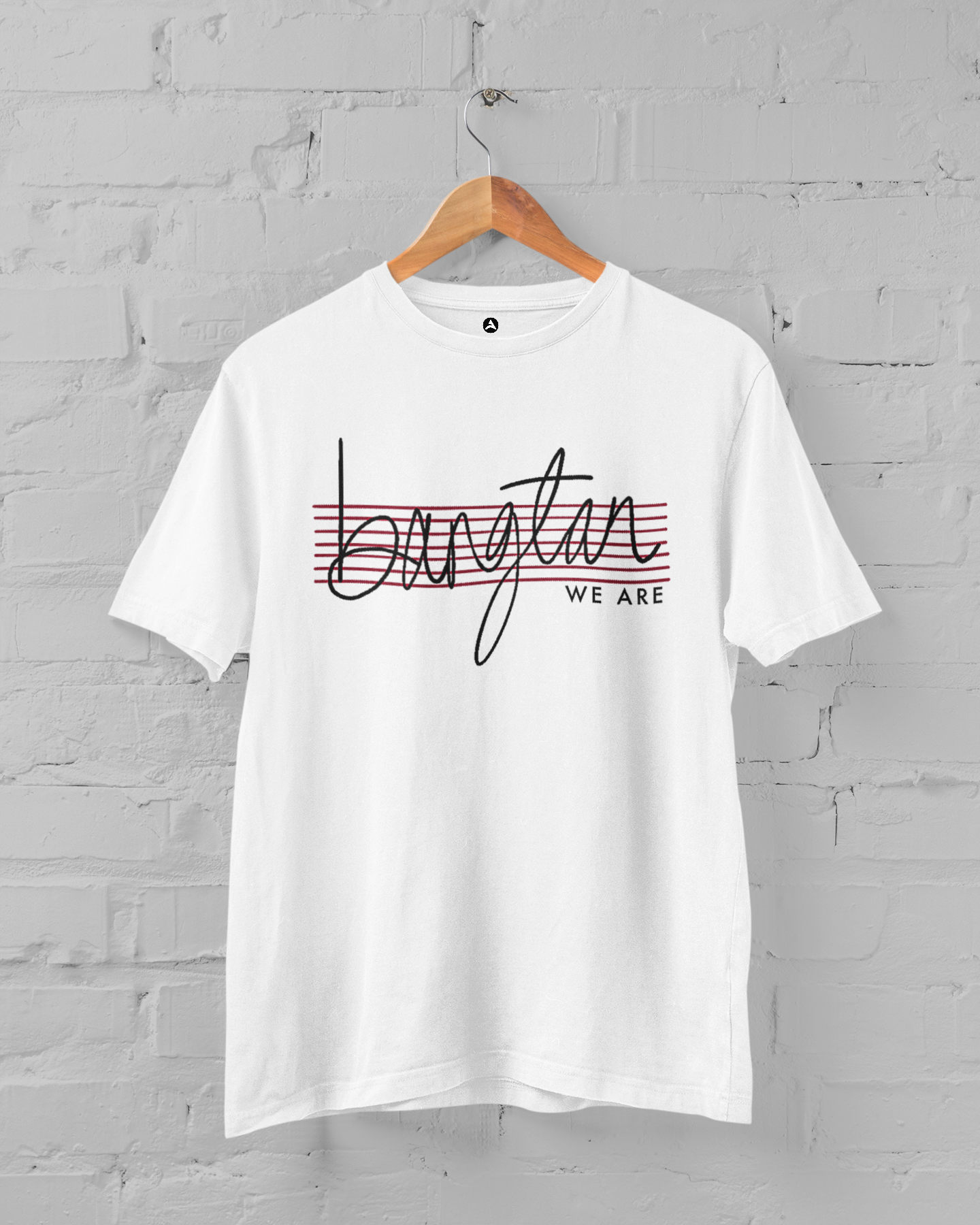 Bangtan We Are Unisex Regular Fit T-Shirt WHITE
