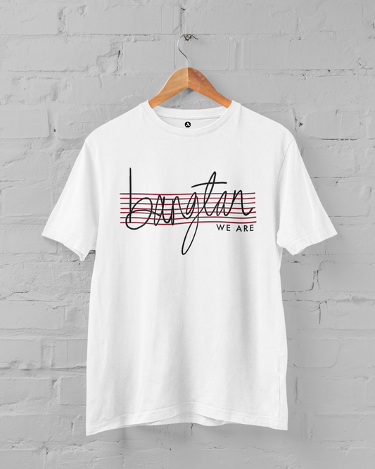 Bangtan We Are Unisex Regular Fit T-Shirt WHITE