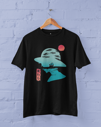 Sailing Day - One Piece: Anime- Regular Fit T-Shirts BLACK