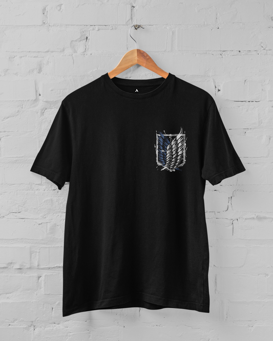 Wings of freedom- Attack on Titan: Anime- Regular Fit T-Shirts.