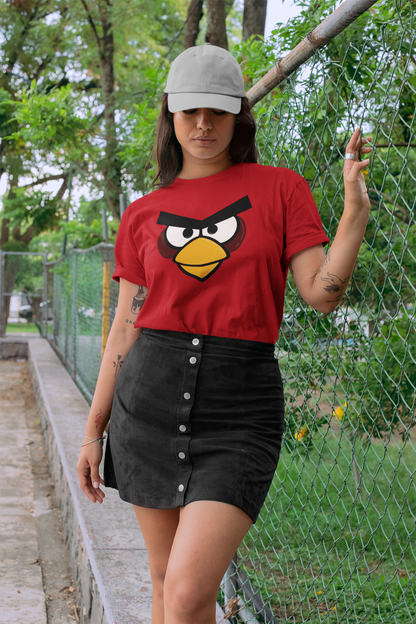 Angry Bird Unisex Regular Fit T-shirts