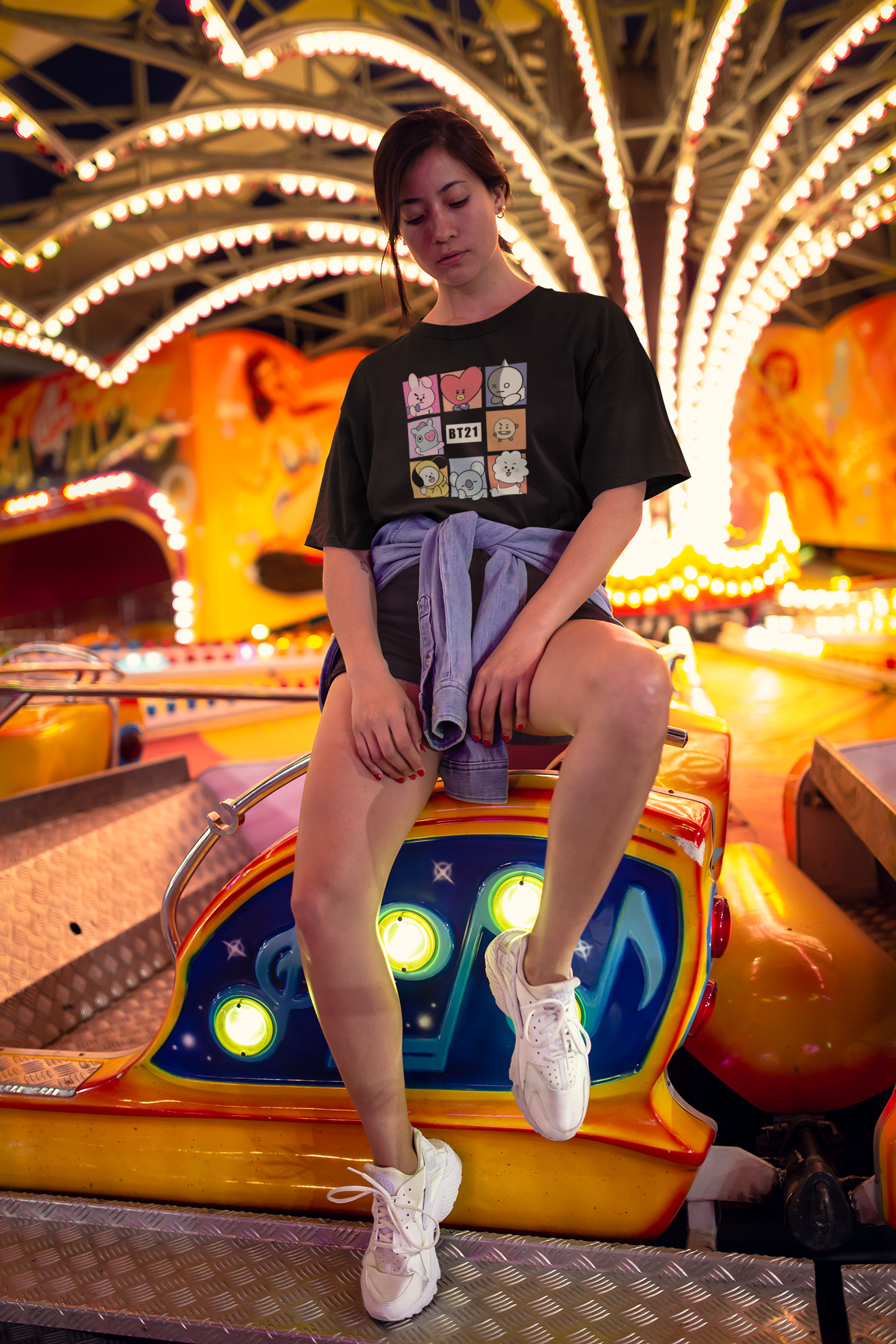 Chibi BT21 Squad Regular Fit T-Shirt