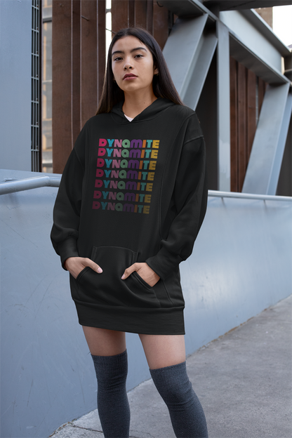 DYNAMITE : BTS - WINTER HOODIES BLACK