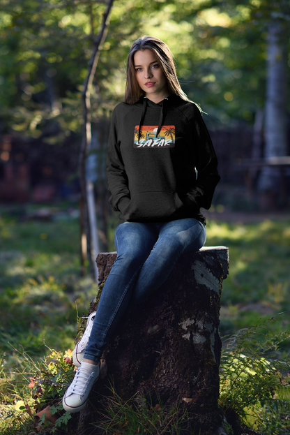 " SAFAR " - WINTER HOODIES FOR WOMEN BLACK